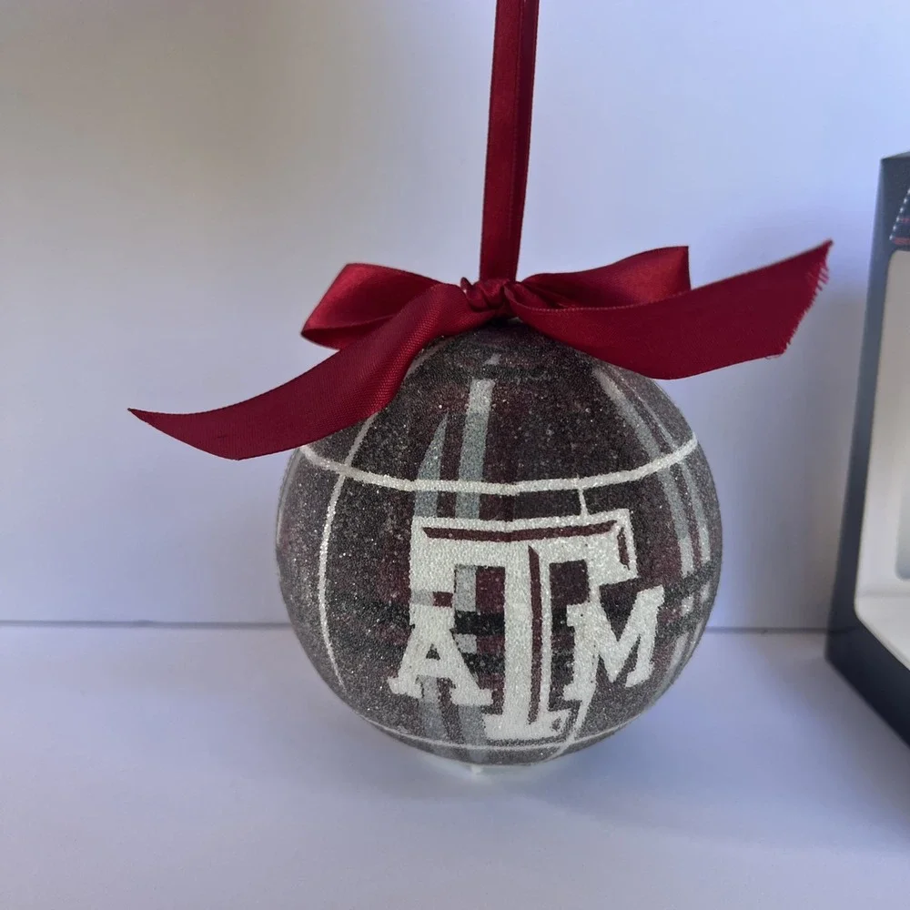 Texas A&M Aggies LED Light Up Christmas Ornament 4